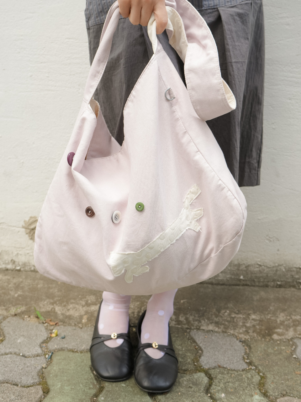 I'M PONY REVERSIBLE BAG - 2 COLORS PINK