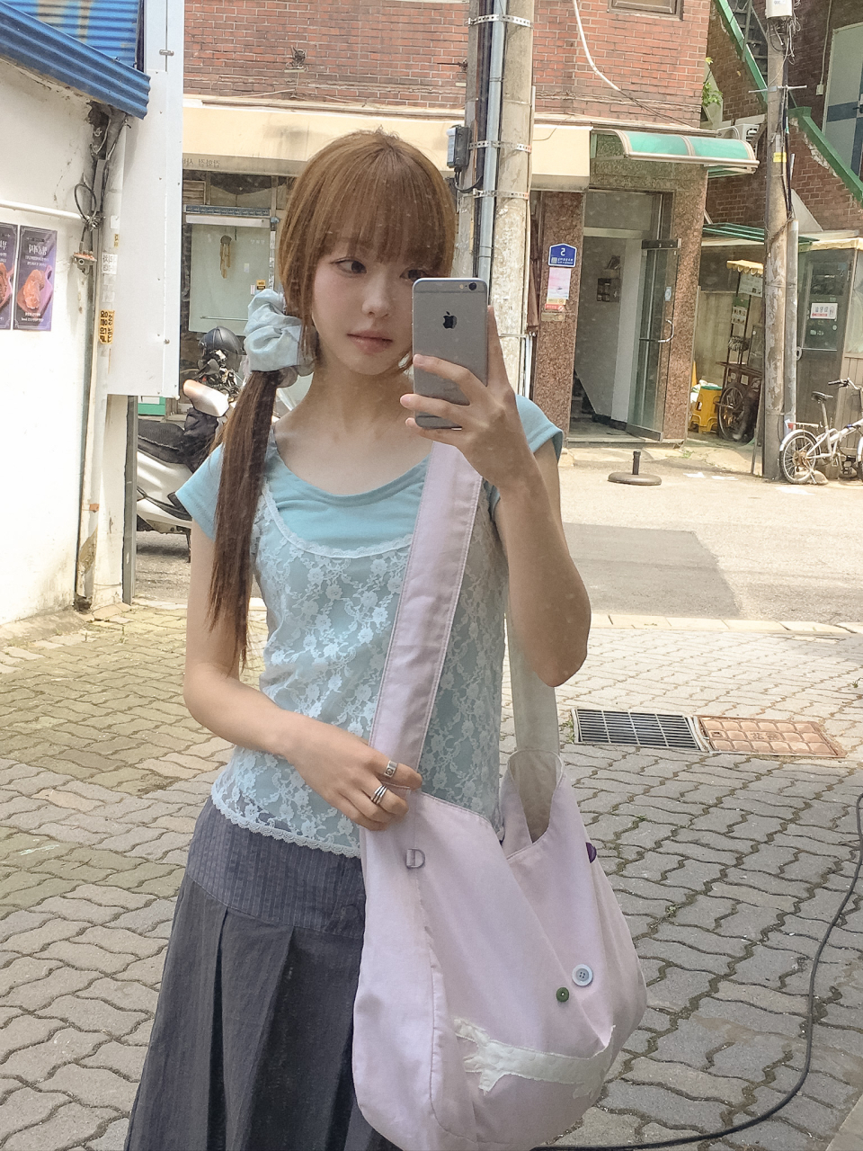 I'M PONY REVERSIBLE BAG - 2 COLORS PINK