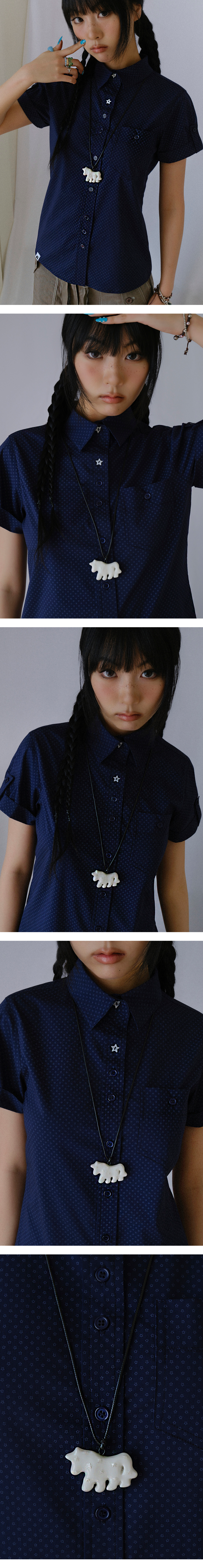 HUGYOURSKIN X GUOOOH UNICORN NECKLACE 