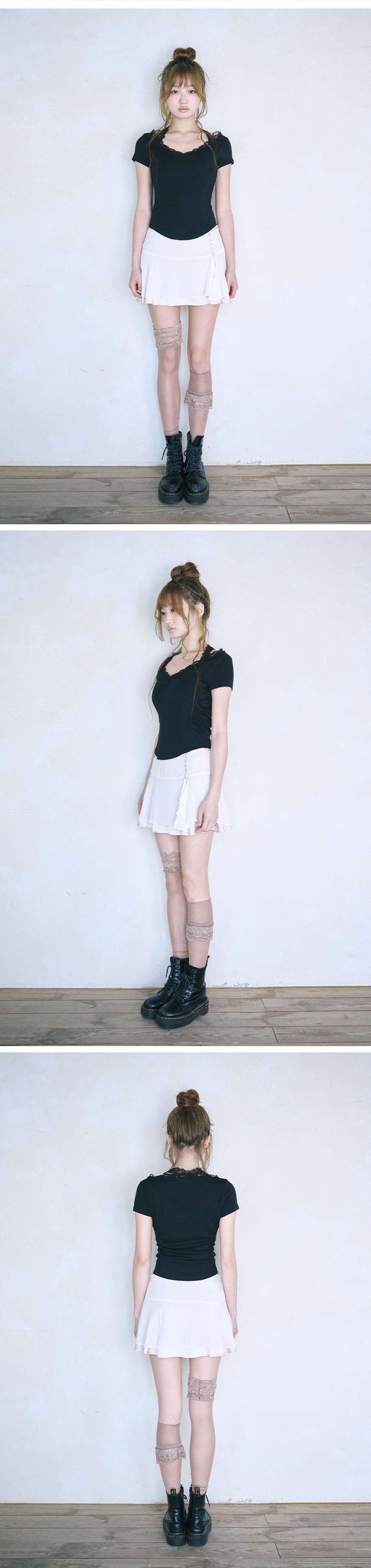 [MINT] - 4 COLORS BLACK