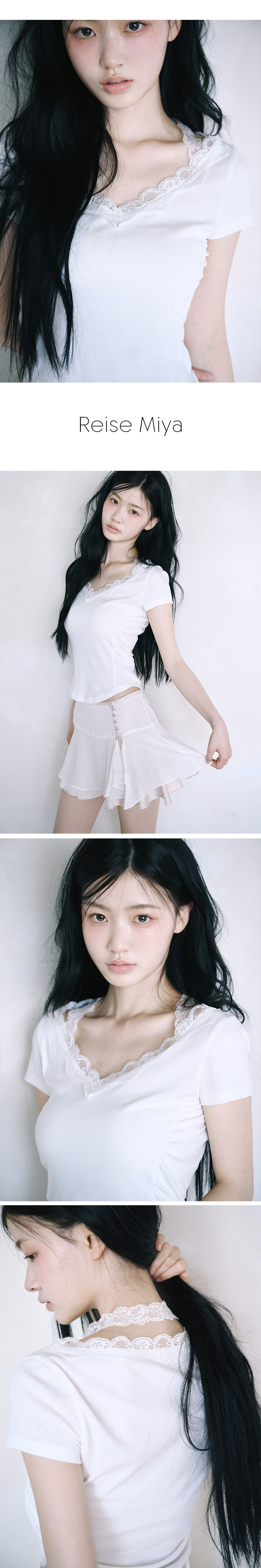 [MINT] - 4 COLORS WHITE