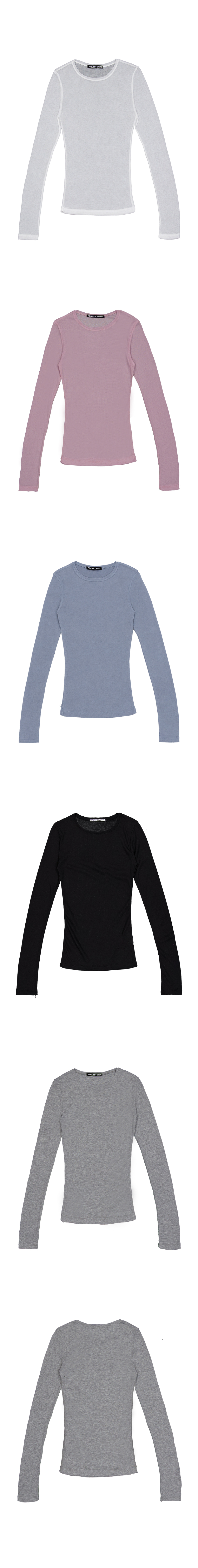 SIGNATURE LONG SLEEVE T-SHIRT - 4 COLORS IVORY
