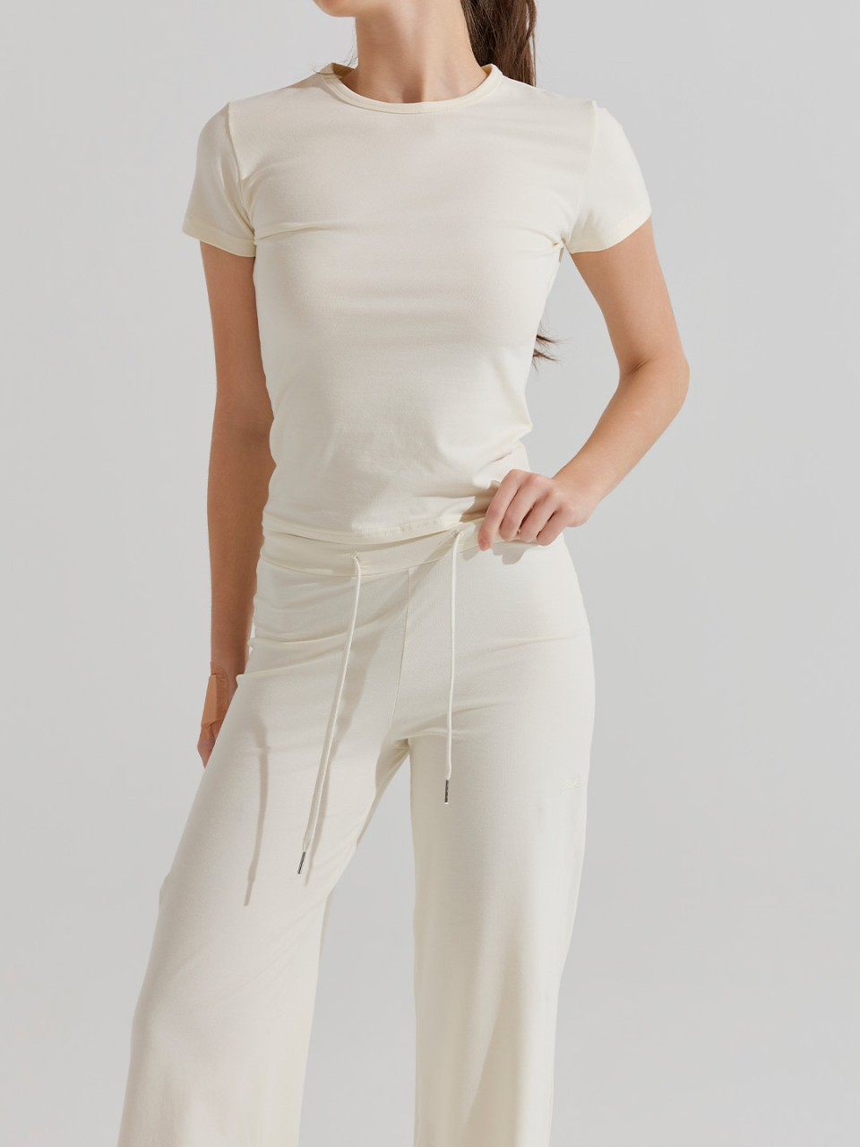 TEE T-SHIRT - 3 COLORS IVORY