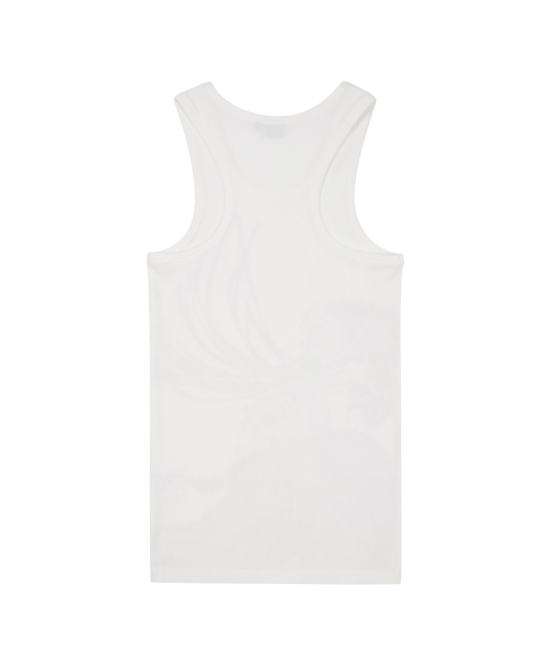 MUSINSA | AAKAM ChaCha Freestyle Sleeveless (White)