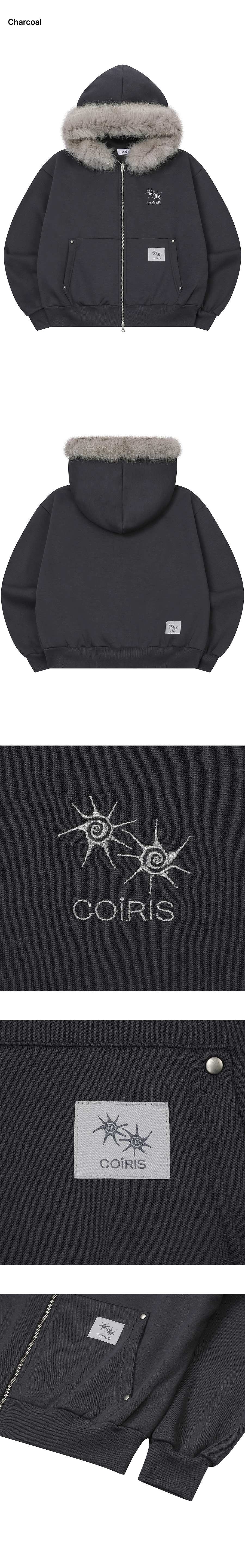 HOODIE - 3 COLORS BLACK