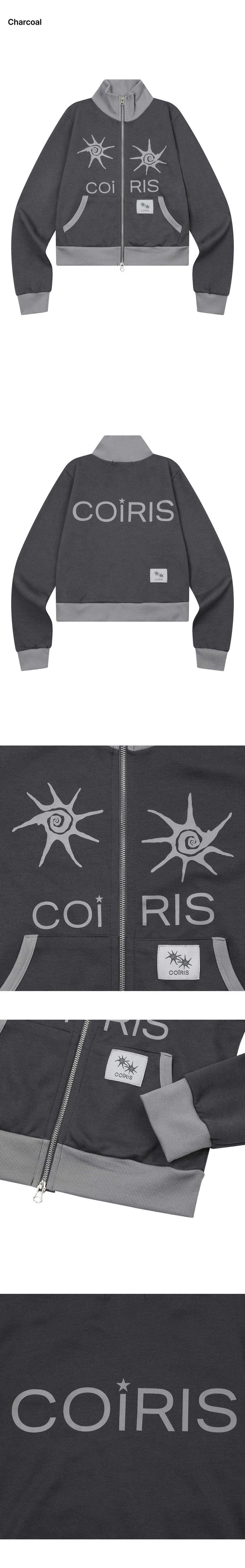CONTRAST - 2 COLORS CHARCOAL