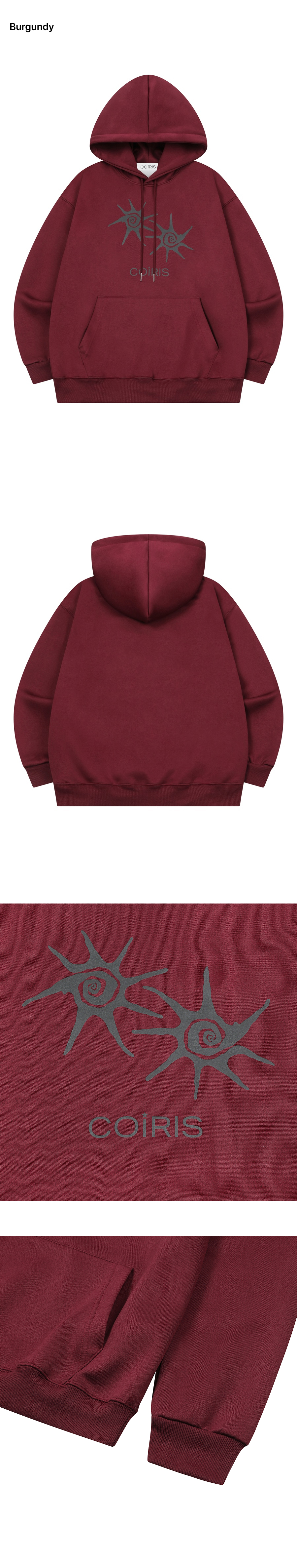 HOODIE TEE UNISEX - 2 COLORS GREY