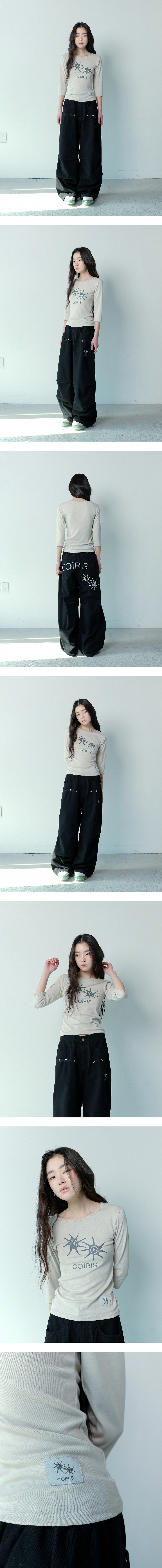 TEE - 3 COLORS BLACK