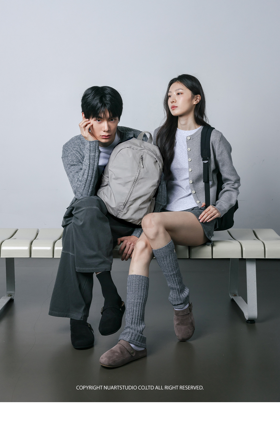 쉘리 나일론 백팩_grey source detail 29