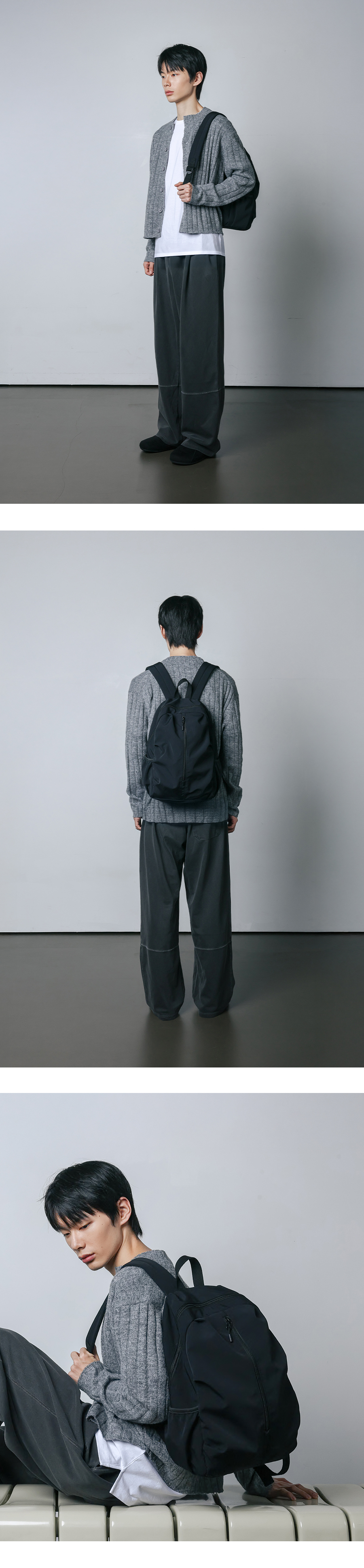 쉘리 나일론 백팩_grey source detail 26