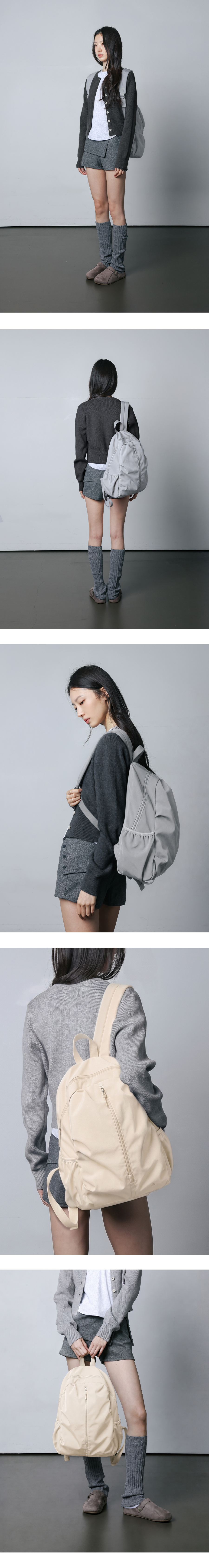 쉘리 나일론 백팩_grey source detail 27