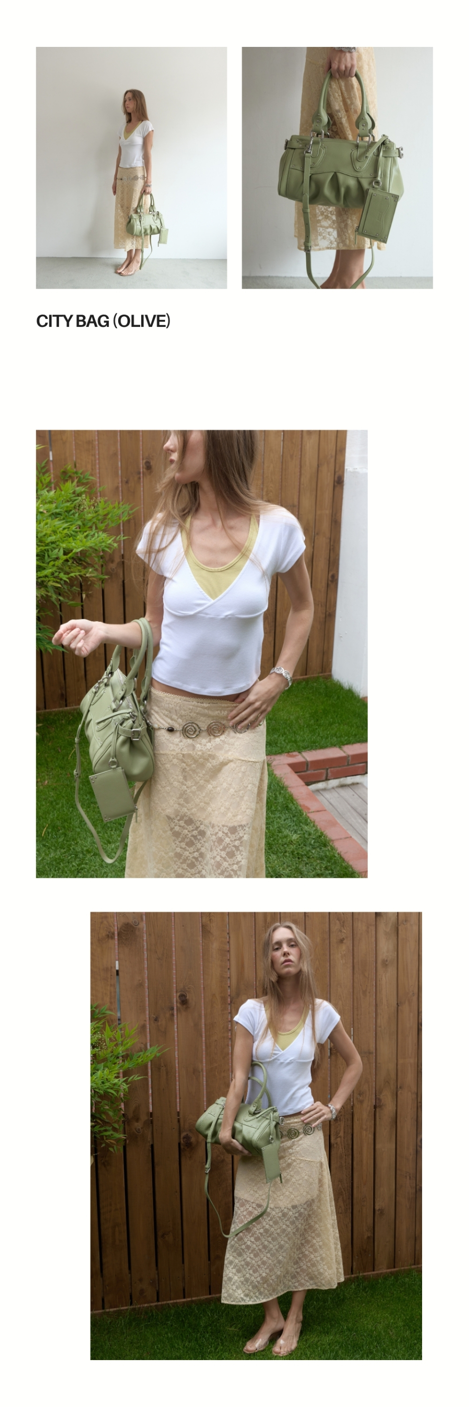 MUSINSA公式 | ASURA CITY BAG (OLIVE)