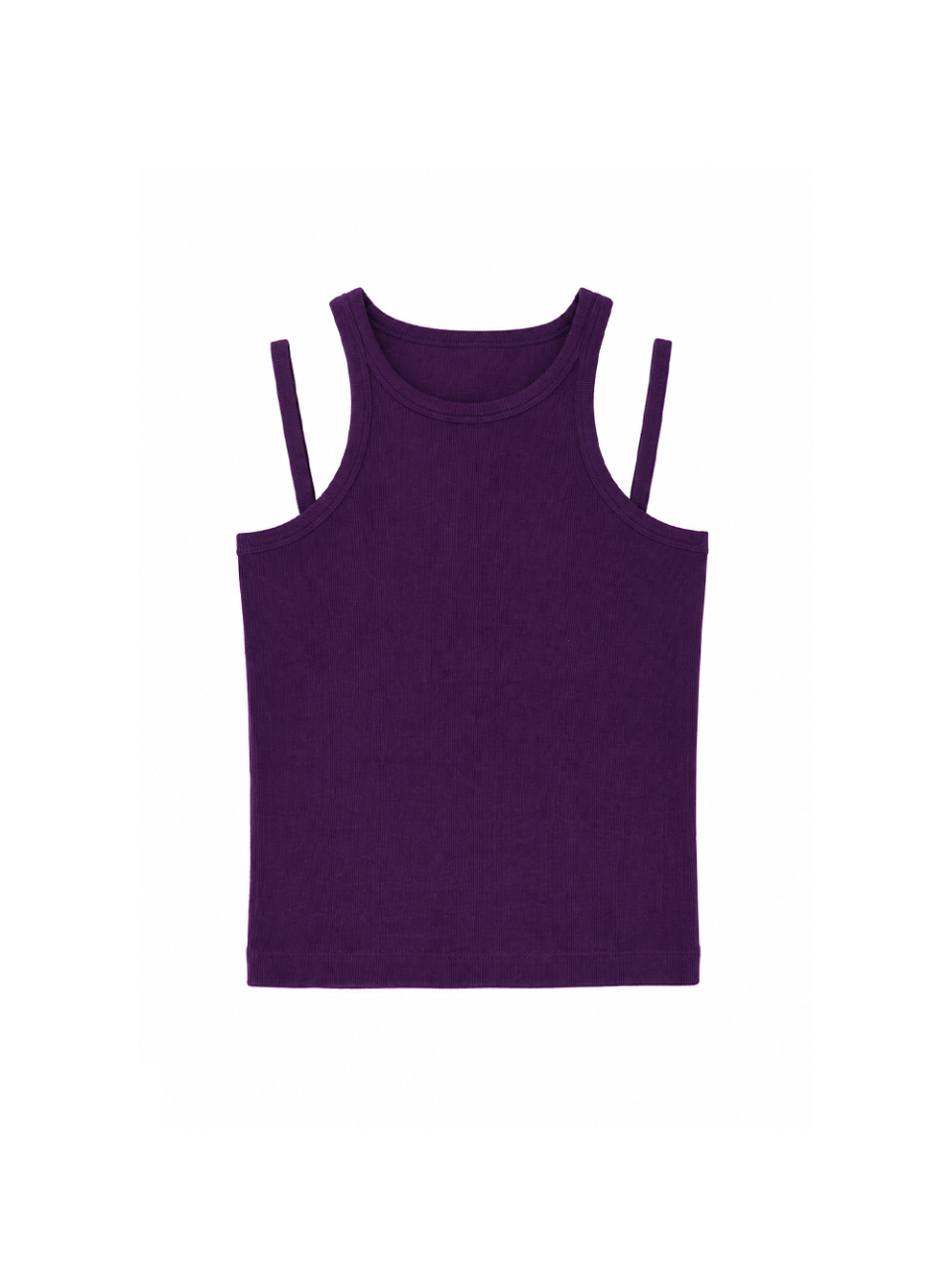 MEENDERI CURVE STRAP SLEEVELESS - 4 COLORS PURPLE