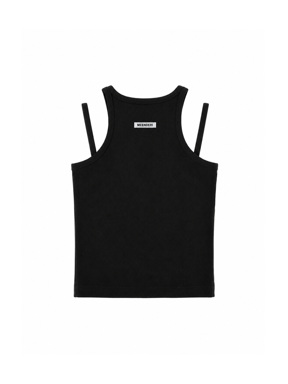 MEENDERI CURVE STRAP SLEEVELESS - 4 COLORS BLACK