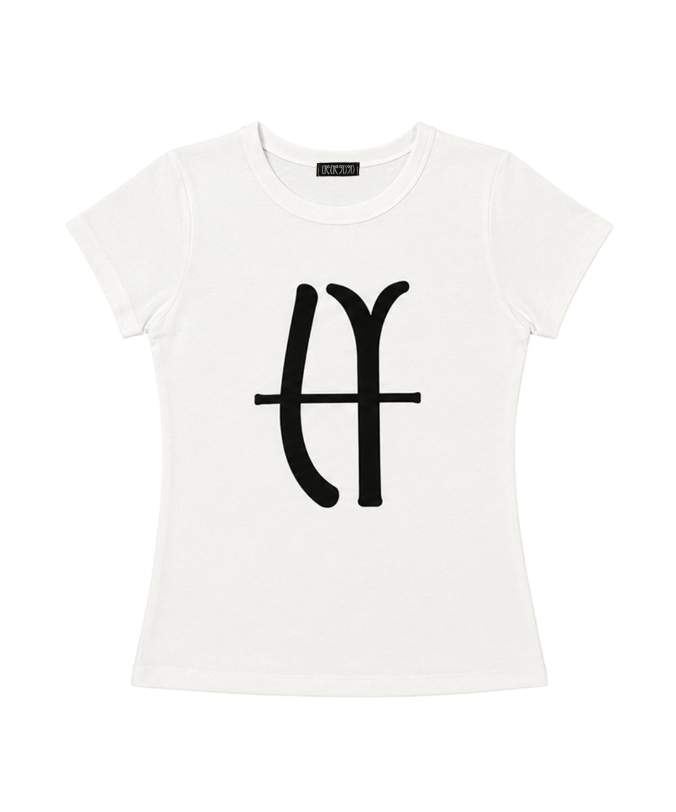 LYEX2 Graphic logo tee (ivory)
