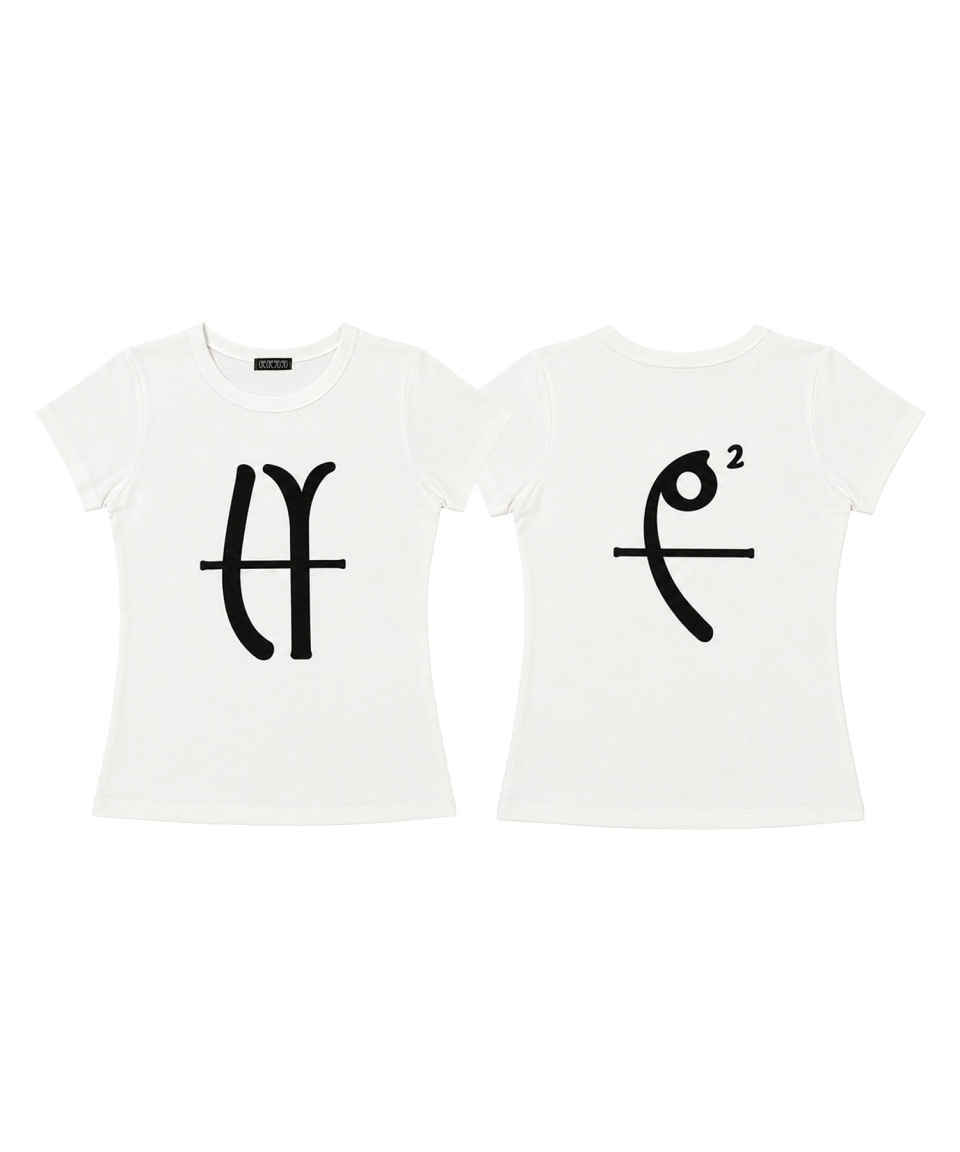 LYEX2 Graphic logo tee (ivory)