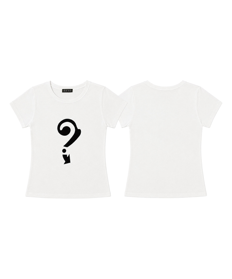 Symbol printing tee (ivory)