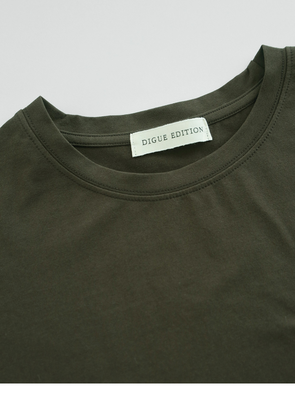 CLEAN SLEEVE T - 2 COLORS BROWN