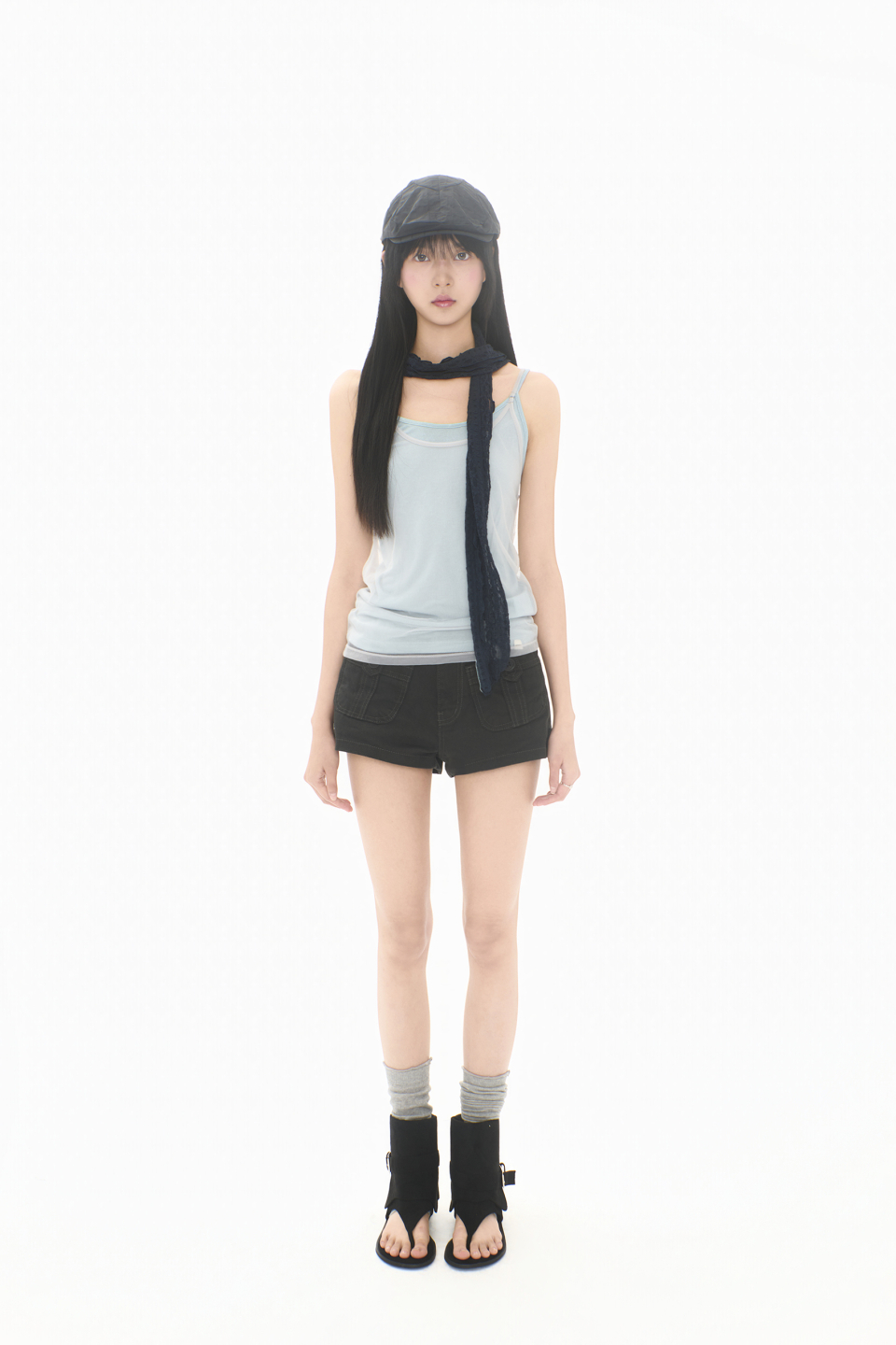 MIRECO SOFT MESH LAYER CAMI - 2 COLORS AS SHOWN