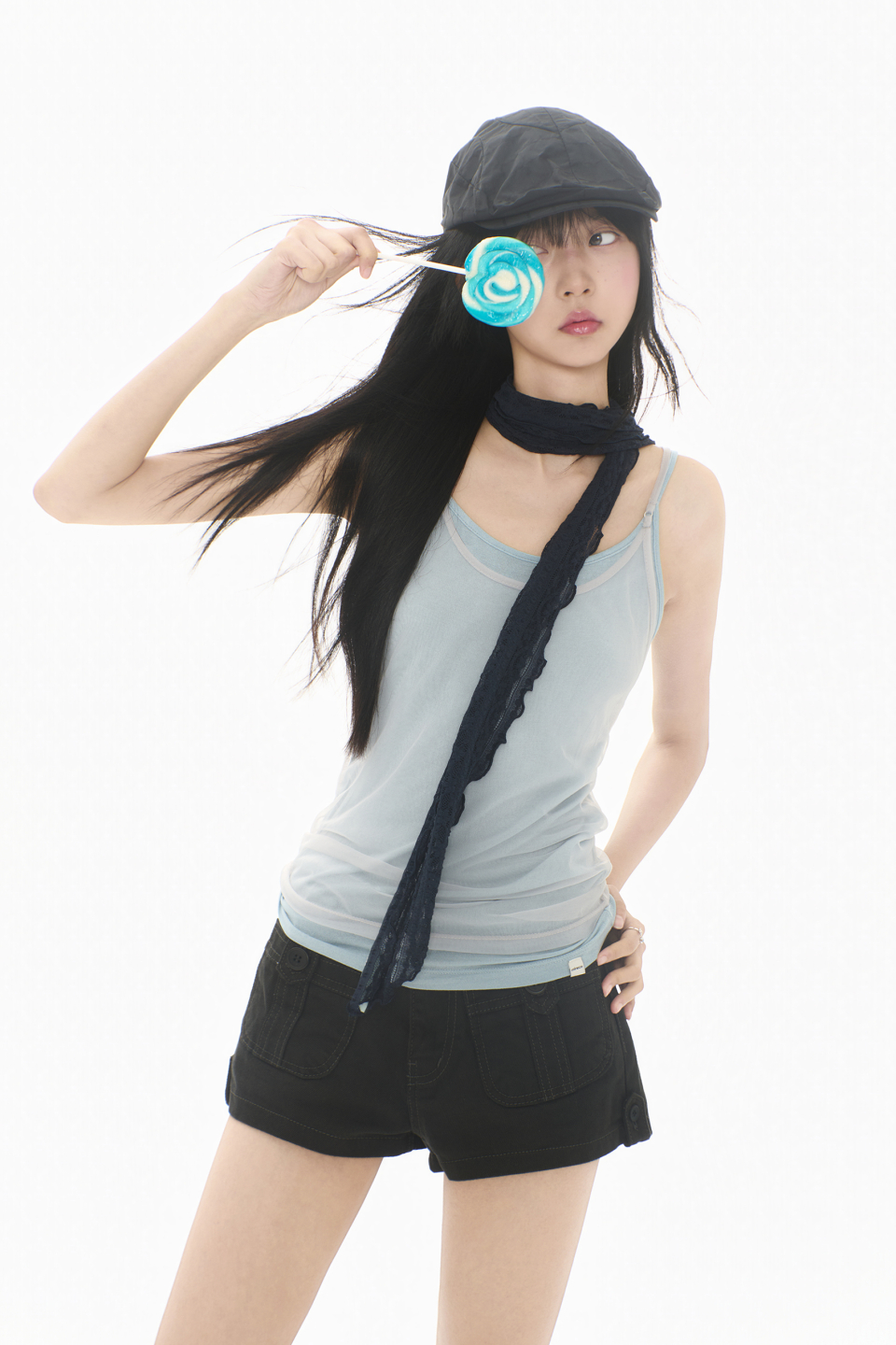 MIRECO SOFT MESH LAYER CAMI - 2 COLORS AS SHOWN