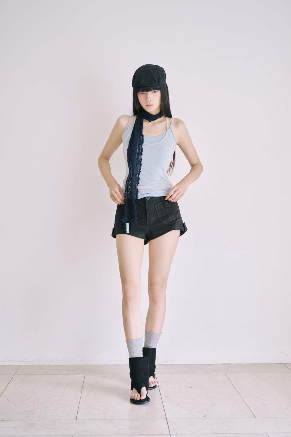MIRECO SOFT MESH LAYER CAMI - 2 COLORS AS SHOWN