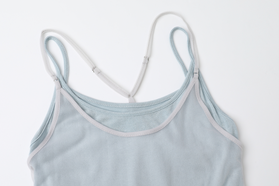 MIRECO SOFT MESH LAYER CAMI - 2 COLORS AS SHOWN