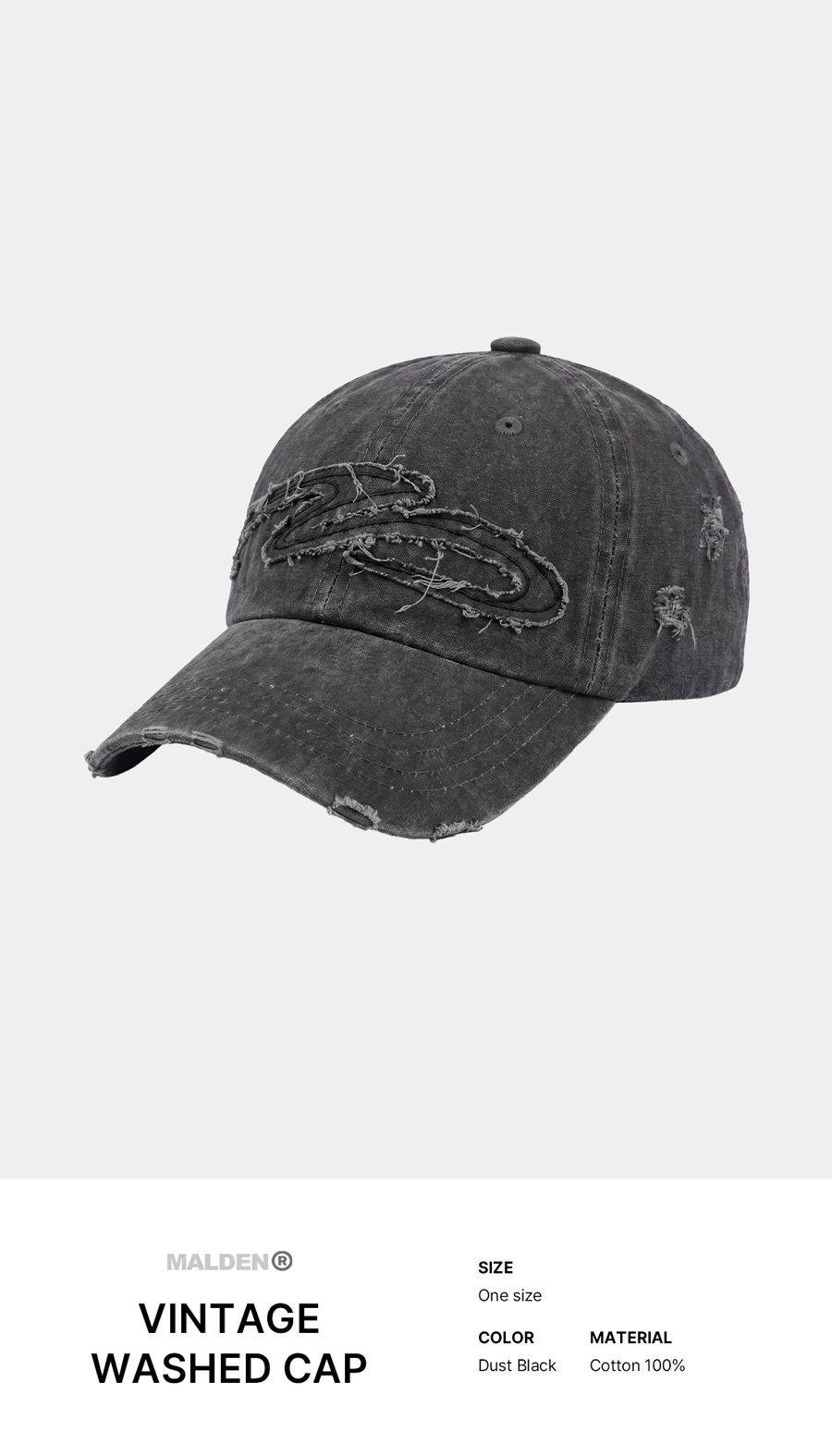 VINTAGE WASHED BALL CAP