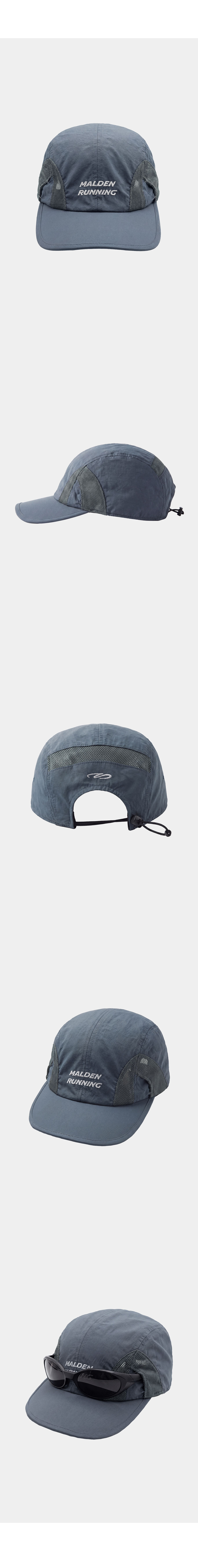 SUNGLASSES LETTERING RUNNING BALL CAP - 2 COLORS 