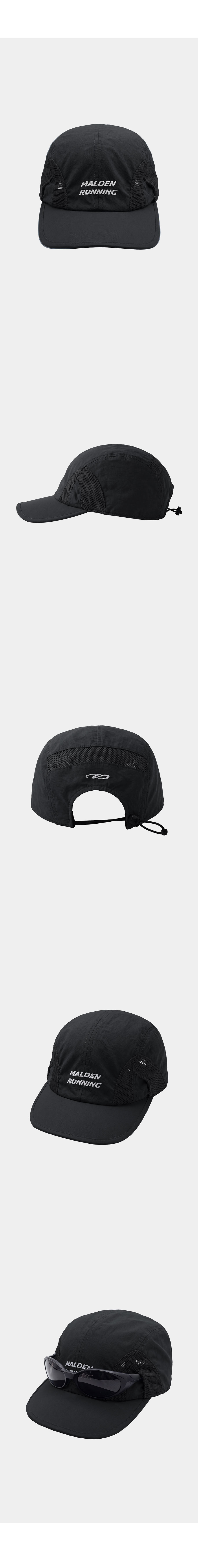 SUNGLASSES LETTERING RUNNING BALL CAP - 2 COLORS 