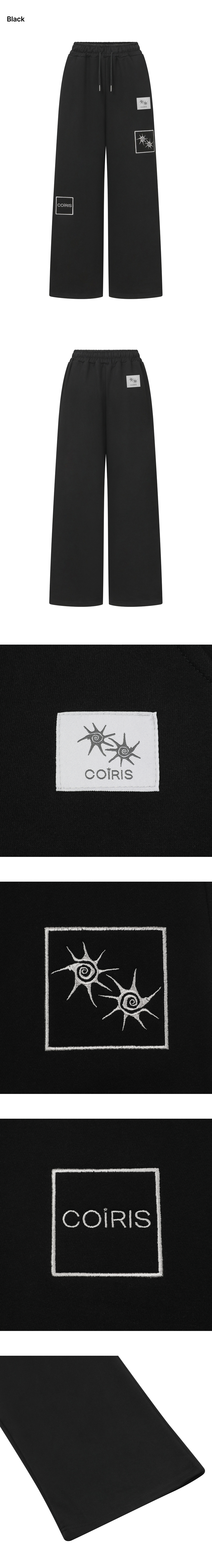 PANTS UNISEX BLACK