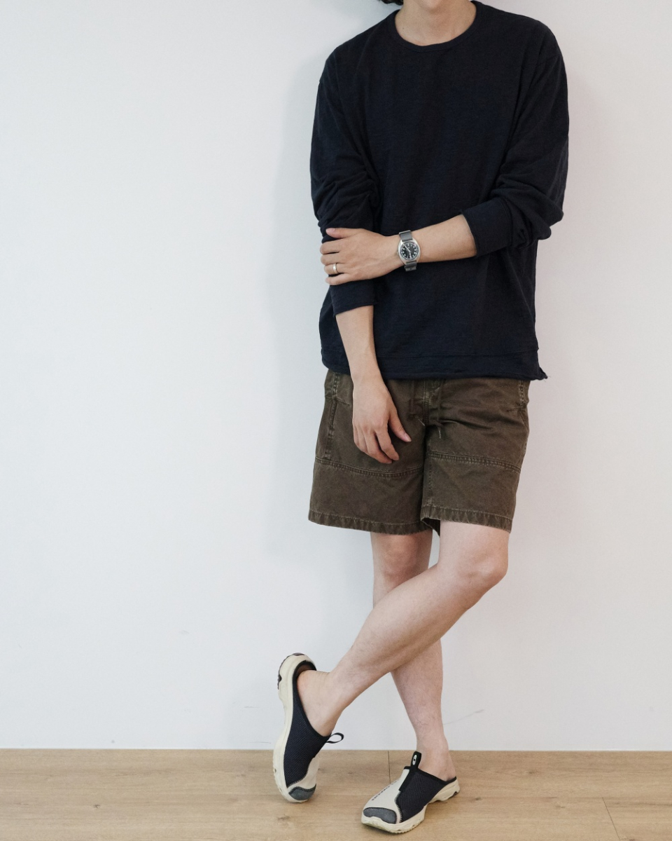 ANCHOR PANEL SHORTS [DYED BROWN] source detail 16