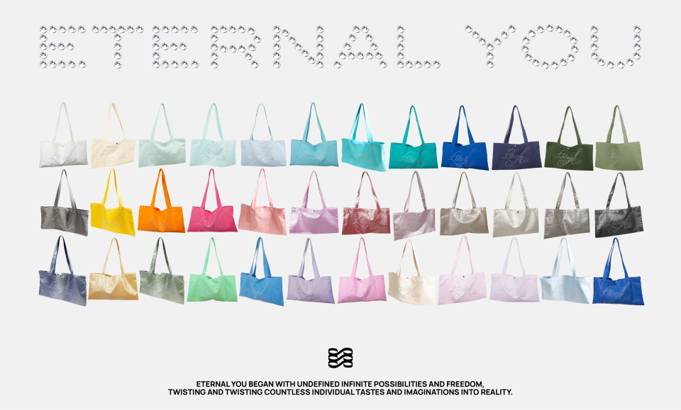 SUGAR ECO BAG - 19 COLORS SILVER
