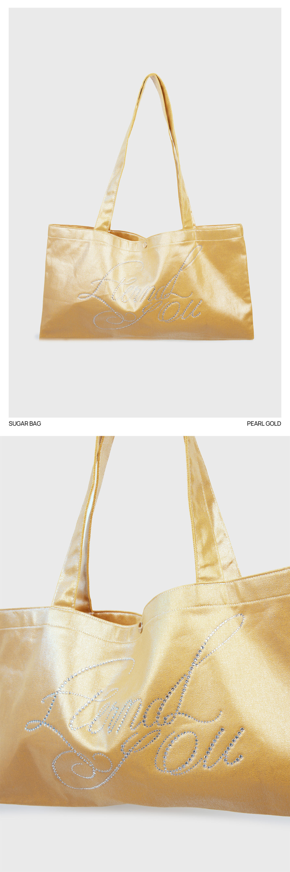 SUGAR ECO BAG - 19 COLORS SILVER