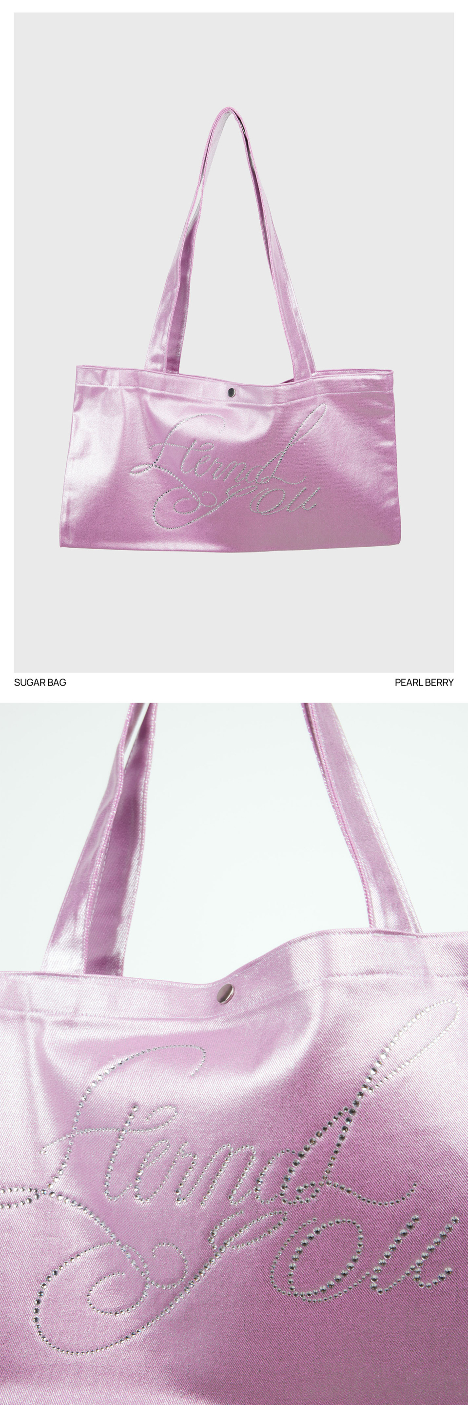 SUGAR ECO BAG - 19 COLORS SILVER