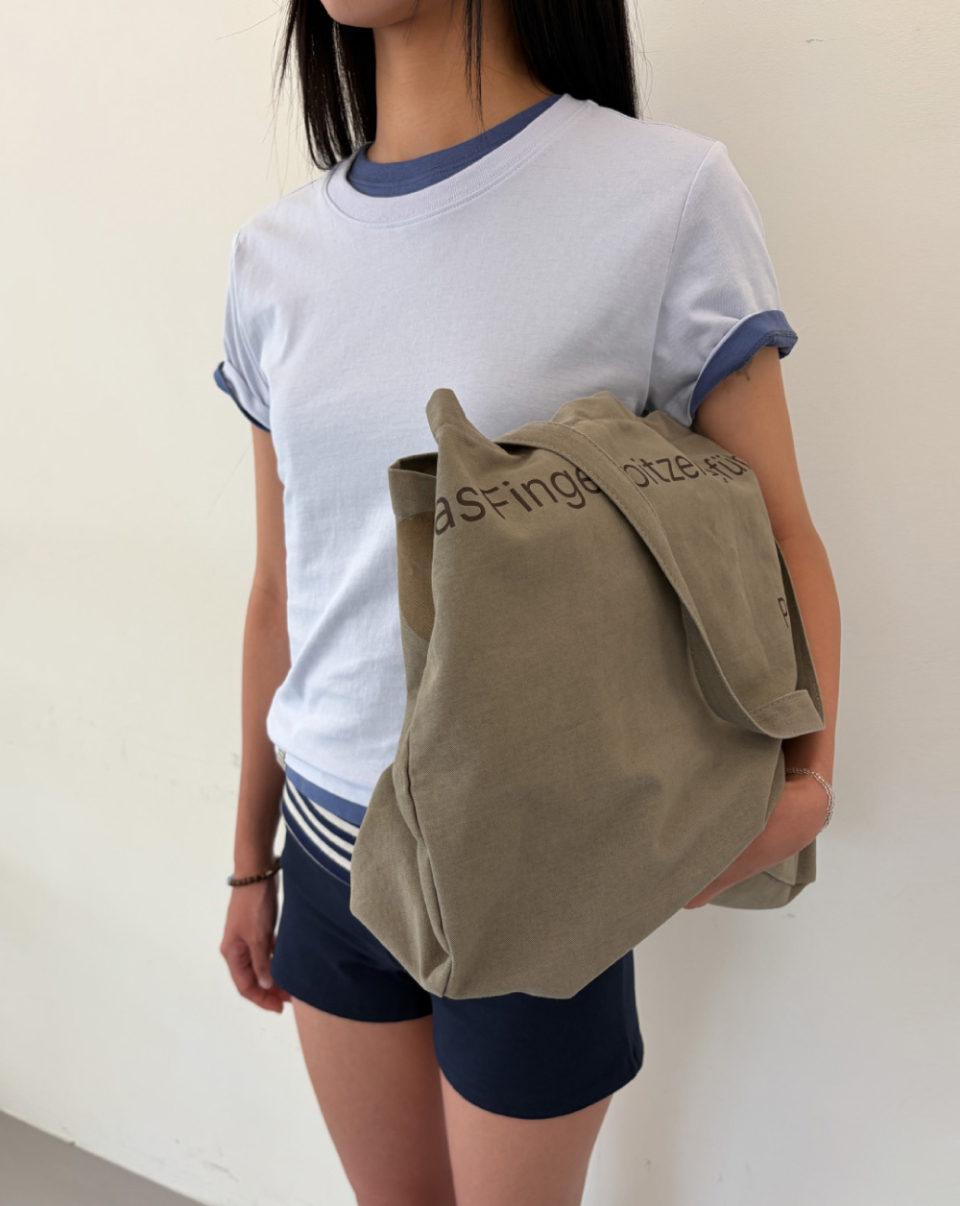 PVS DOT BUTTON BAG - 3 COLORS KHAKI