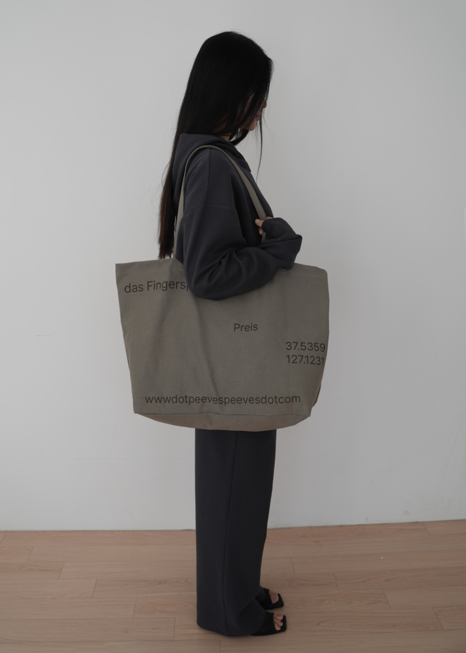 PVS DOT BUTTON BAG - 3 COLORS KHAKI