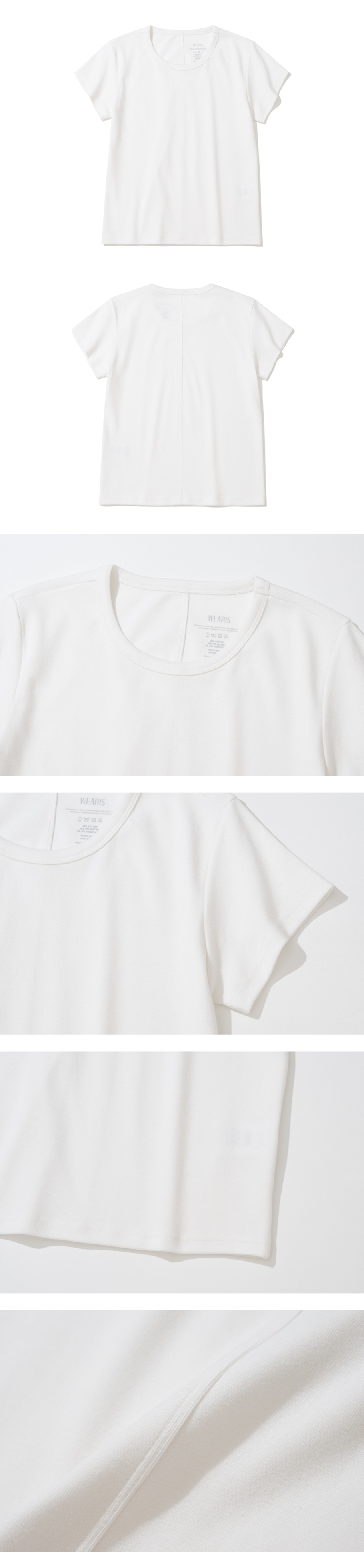 T-SHIRT - 4 COLORS WHITE