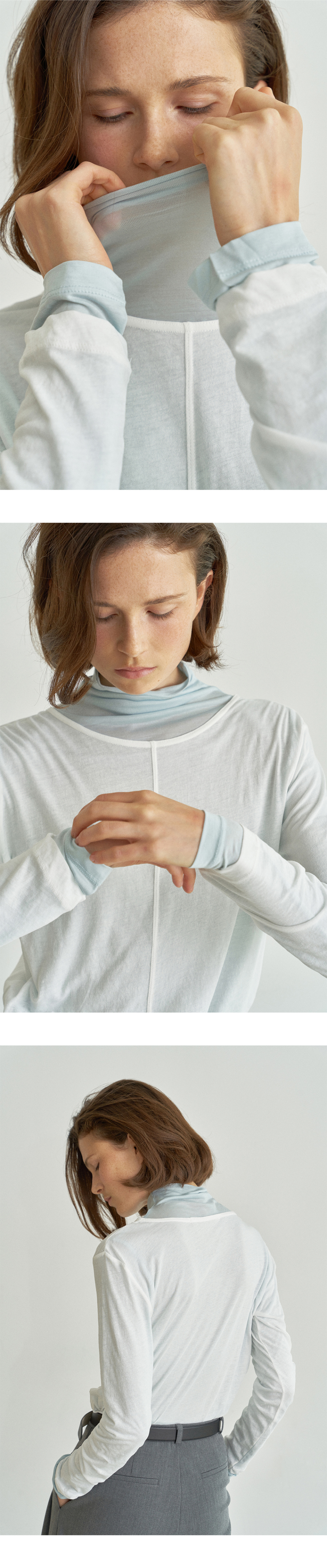 [6COLOR] T-SHIRT - 6 COLORS WHITE