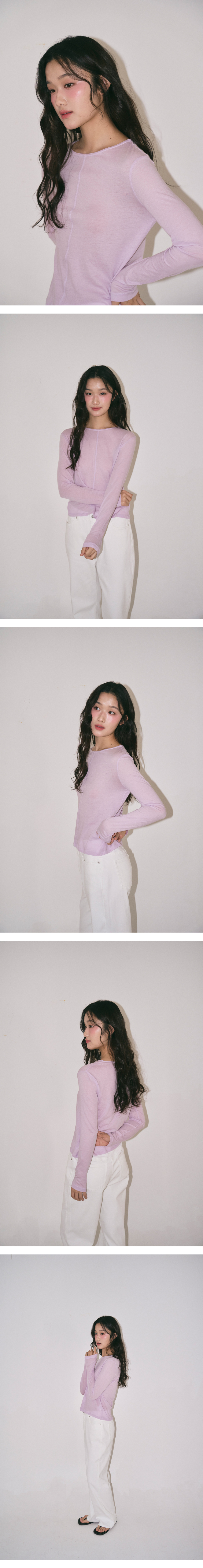 [6COLOR] T-SHIRT - 6 COLORS WHITE