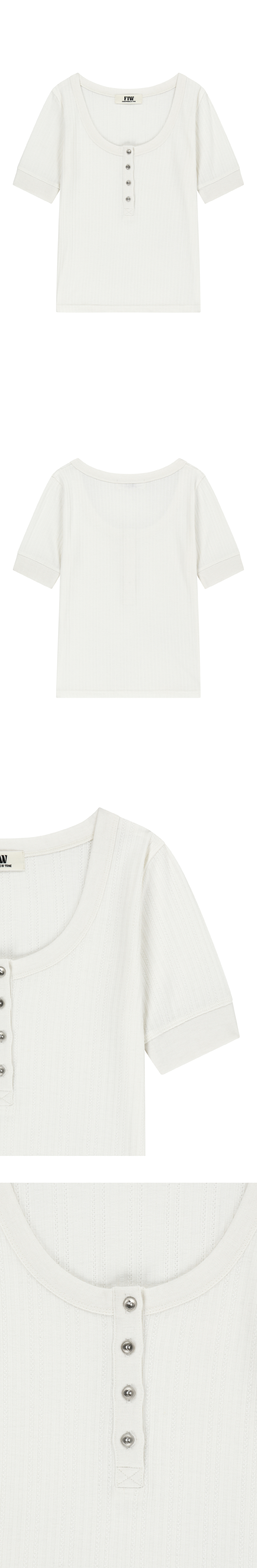 T-SHIRT - 2 COLORS IVORY