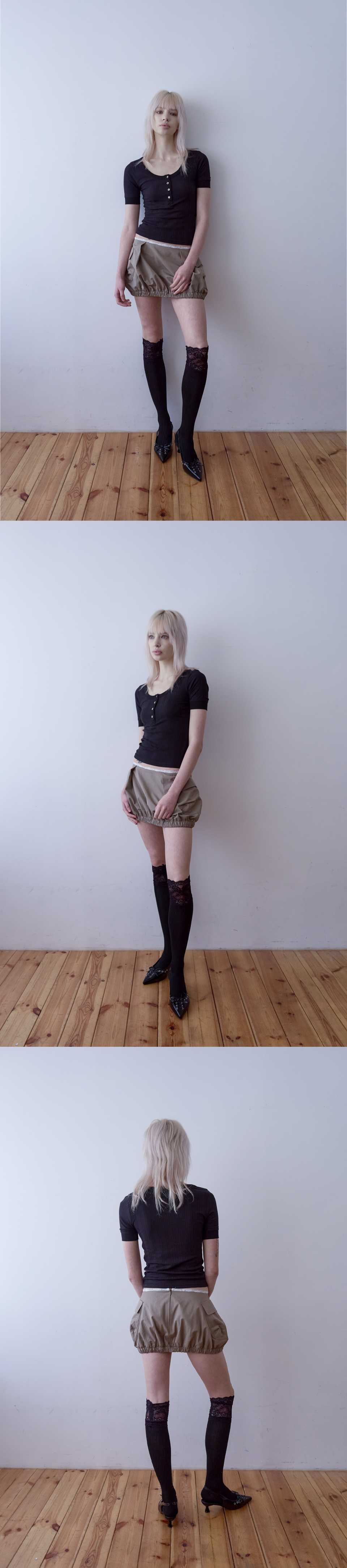 T-SHIRT - 2 COLORS BLACK