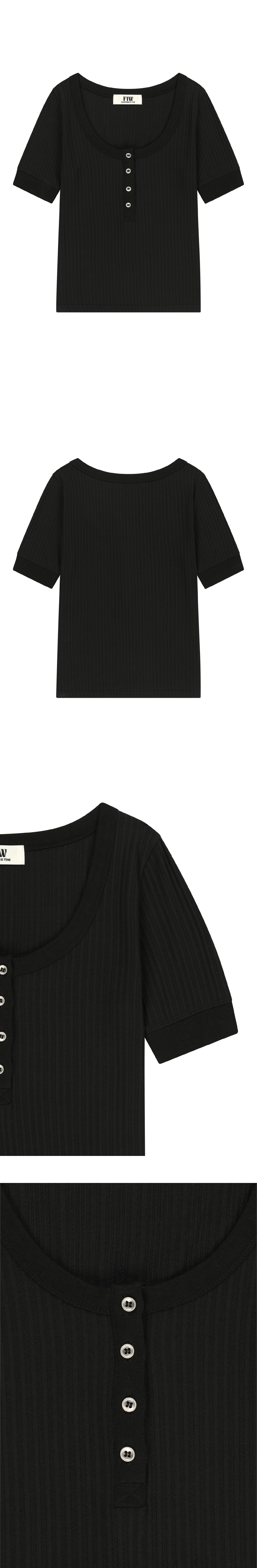 T-SHIRT - 2 COLORS BLACK
