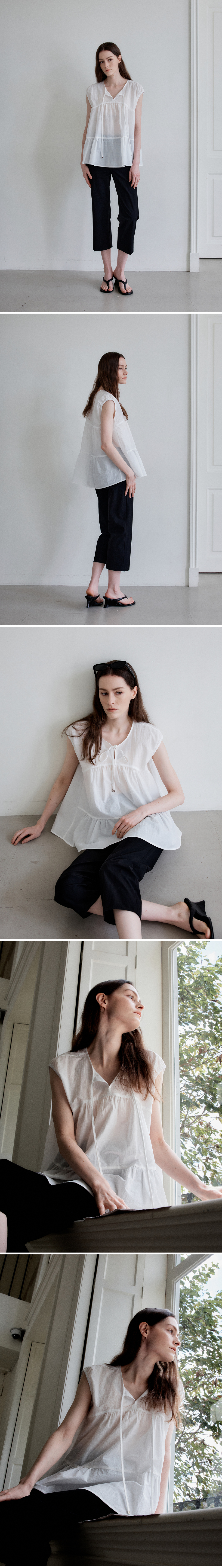 BLOUSE - 3 COLORS IVORY