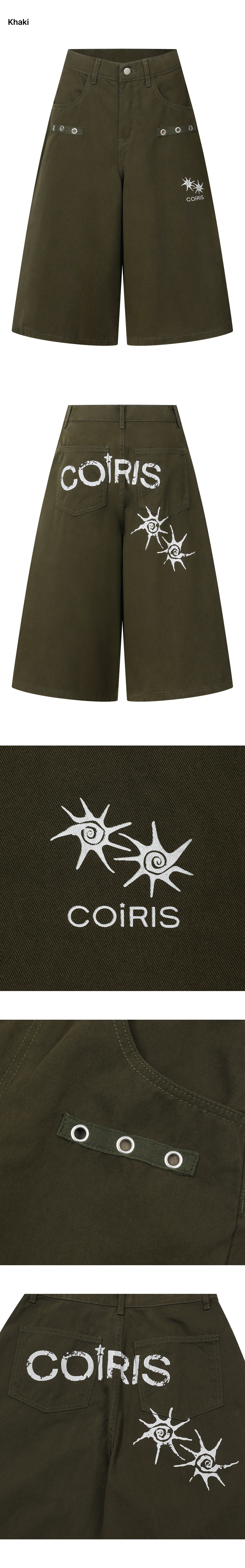 BACK TEE LOGO PANTS UNISEX - 2 COLORS BLACK