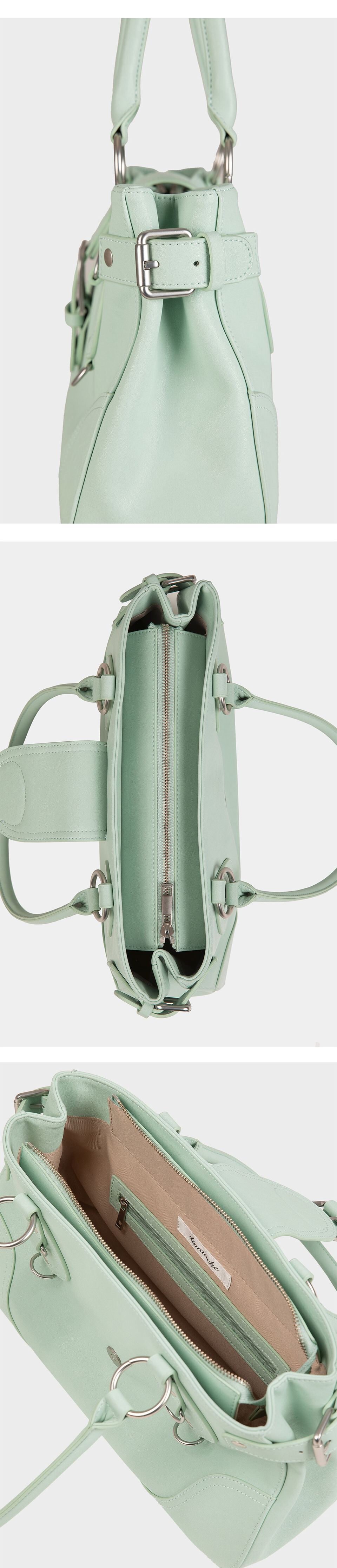 MUSINSA公式 | DIMANCHE Editor Bag (mint)
