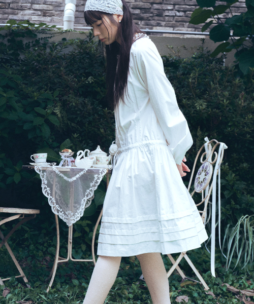 Pintuck Dress - 2 Colors thumbnail 5