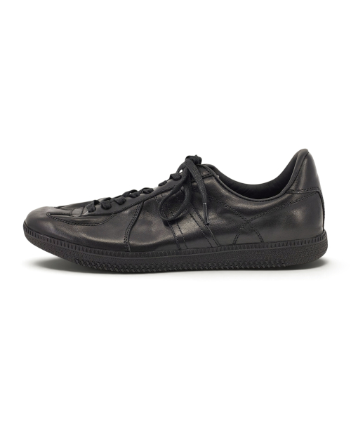 Grima 8-Hole German Army Vegetable Cowhide Sneakers Black thumbnail 4