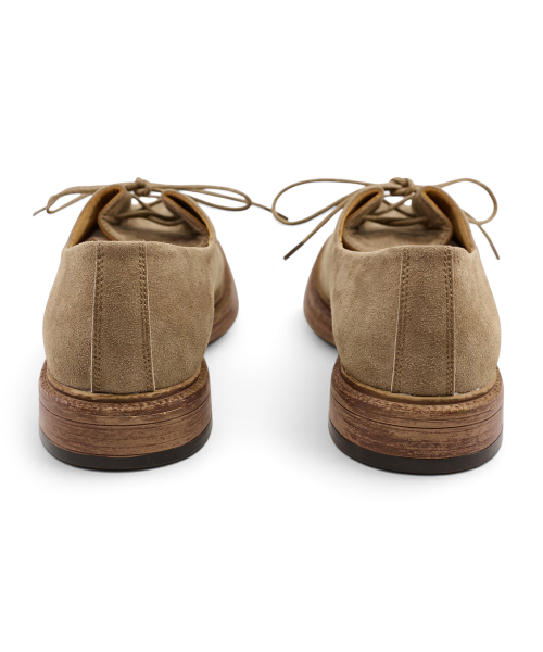 3-Hole Shirring GRS Leather Derby Sand thumbnail 5