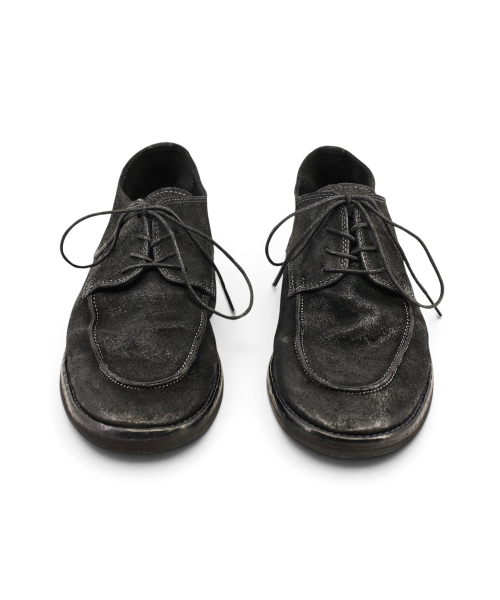 [EXTRALIGHT] DEPTH U-Tip Hair Wax Horsehide Suede Derby Black thumbnail 3