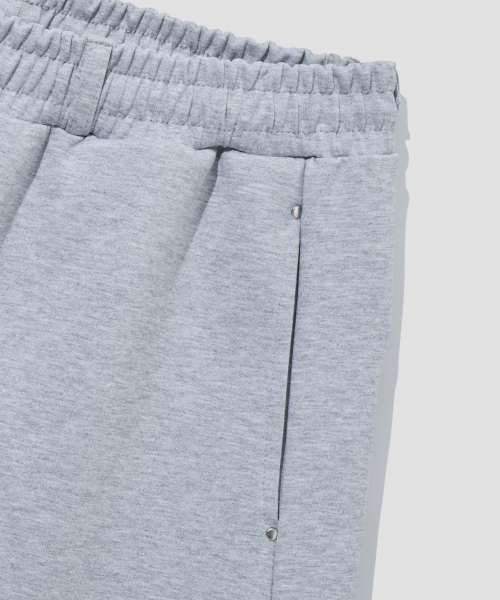 Belt Loop Rivet Sweatpants [Gray] thumbnail 7